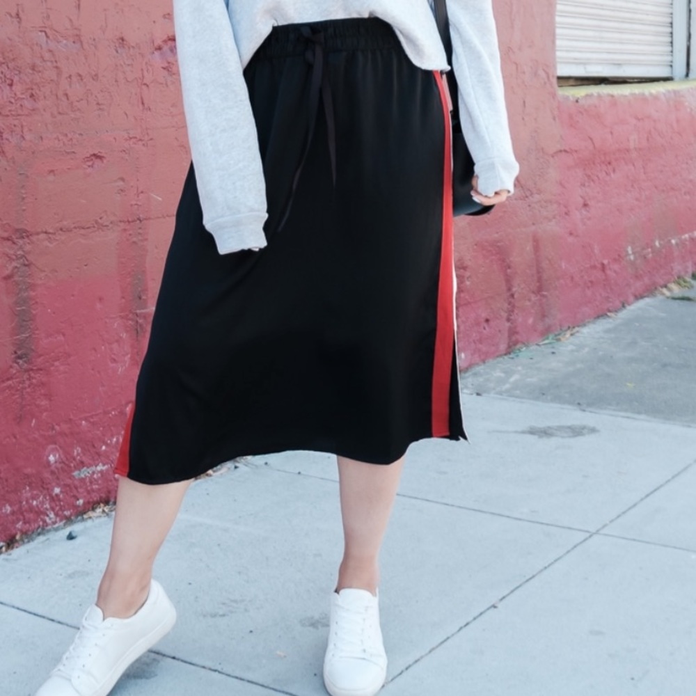 Who What Wear Track Skirt